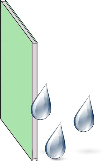 lastra di cartongesso idrofughe e idrorepellente